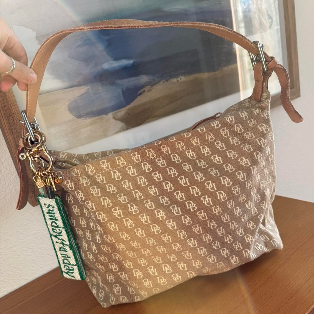 Dooney & Bourke Vintage Monogram Hobo Bag